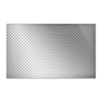 Anti-slip embossed Galvanised Steel sheet Checkered Plate